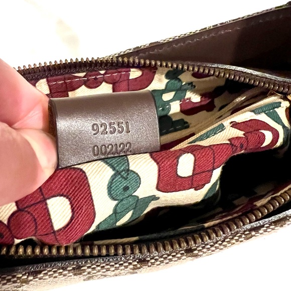 Gucci GG Creole HoBo in canvas and leather trim - Picture 12 of 14